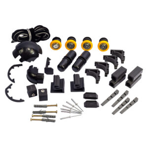 Kit Box Canto C1 Com Batente para Escova